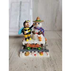 Hamilton Simpsons Ay Chihuahua Merry Christmas train vintage village accessory